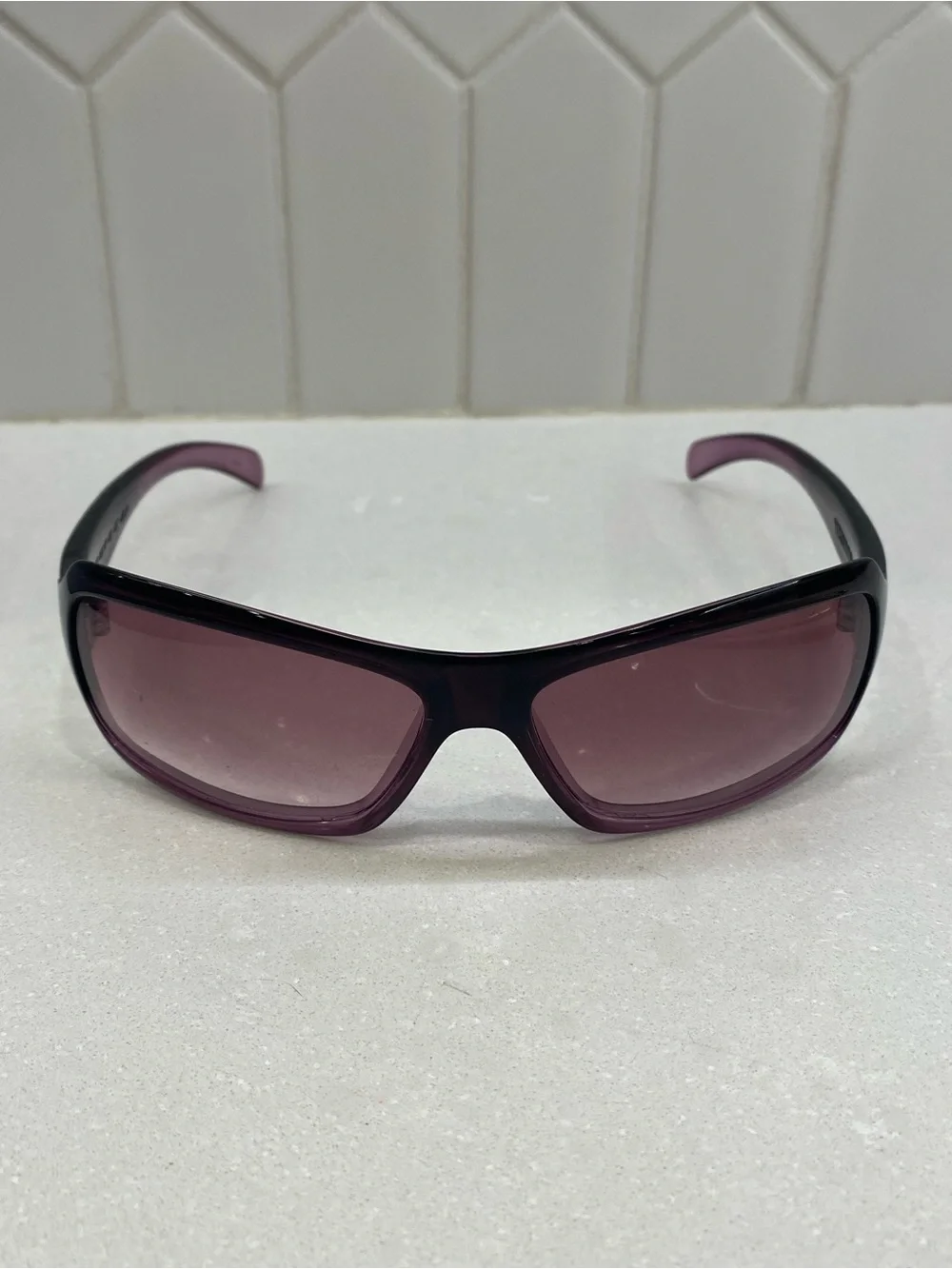 VINTAGE SMITH POLRIZED TLT OPTICS METHOD - Purple FADE - SUNGLASSES - EUC